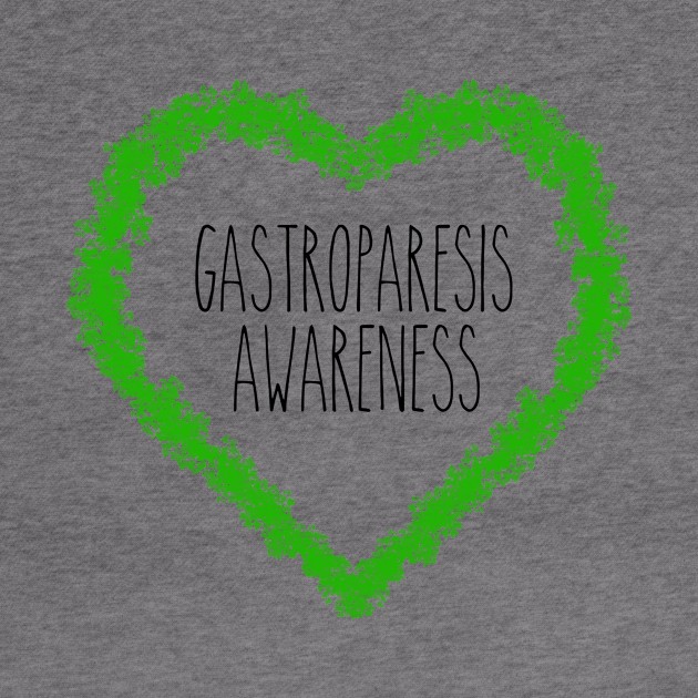 Gastroparesis Awareness Heart Support by MerchAndrey